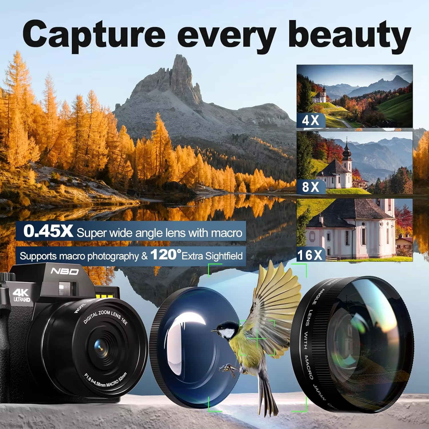 NBD S100F 48MP 4K Digital Came – обзор и цена Japanese Girl Lifestyle