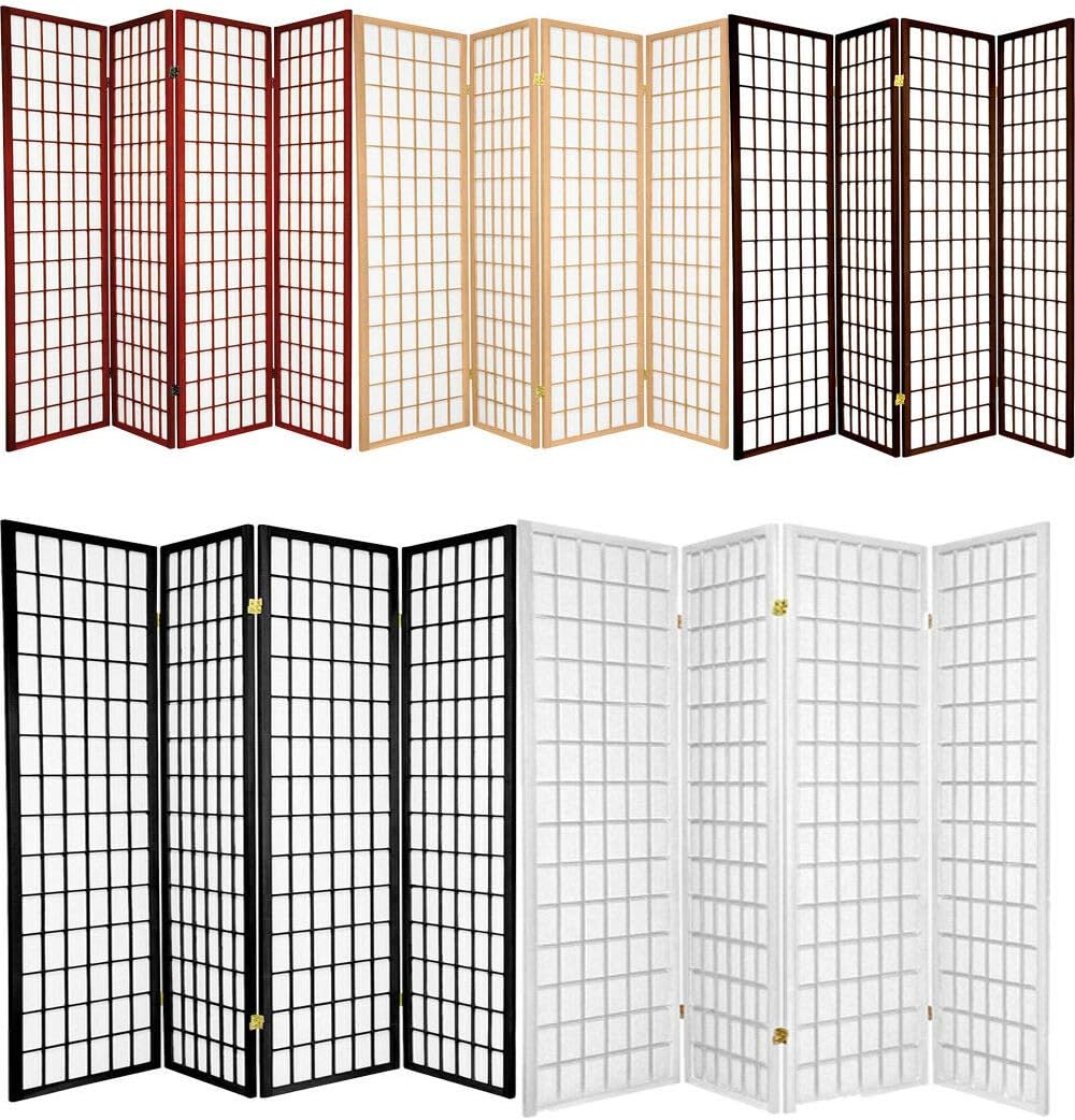 Japanese Style 4 Panels Wood S – обзор и цена Shoji Screen Divider