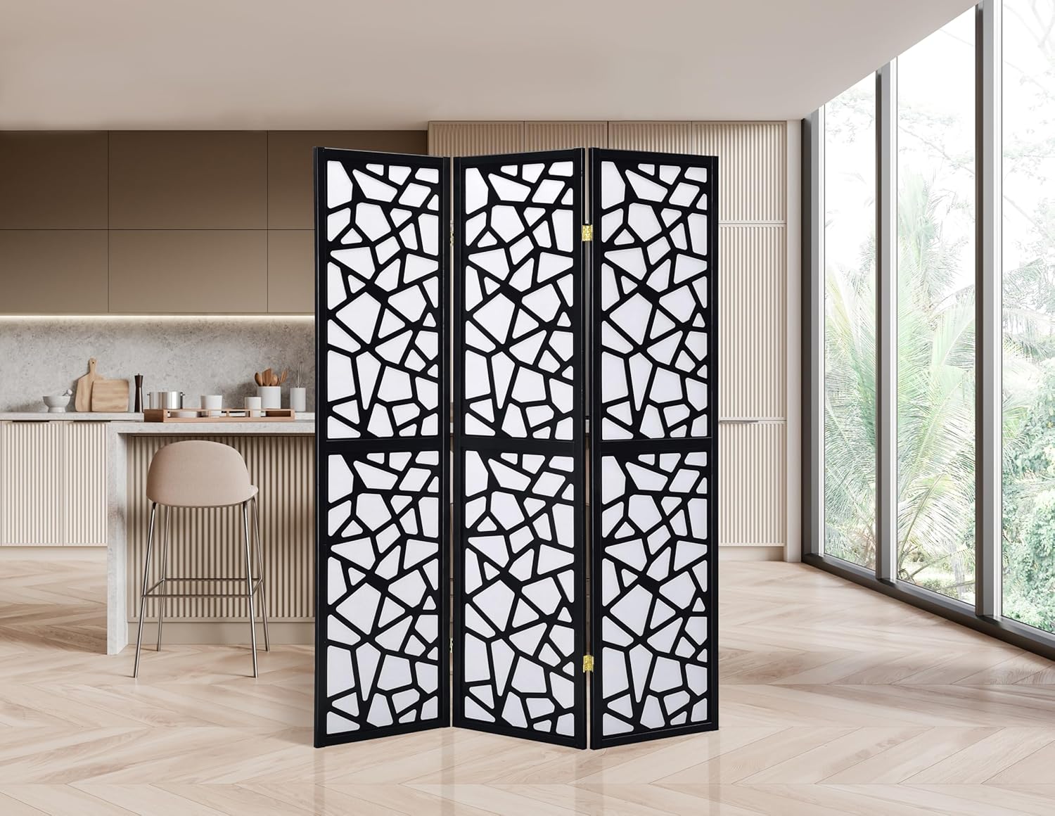 Japanese Style 3 Panels Wood S – обзор и цена Shoji Screen Divider