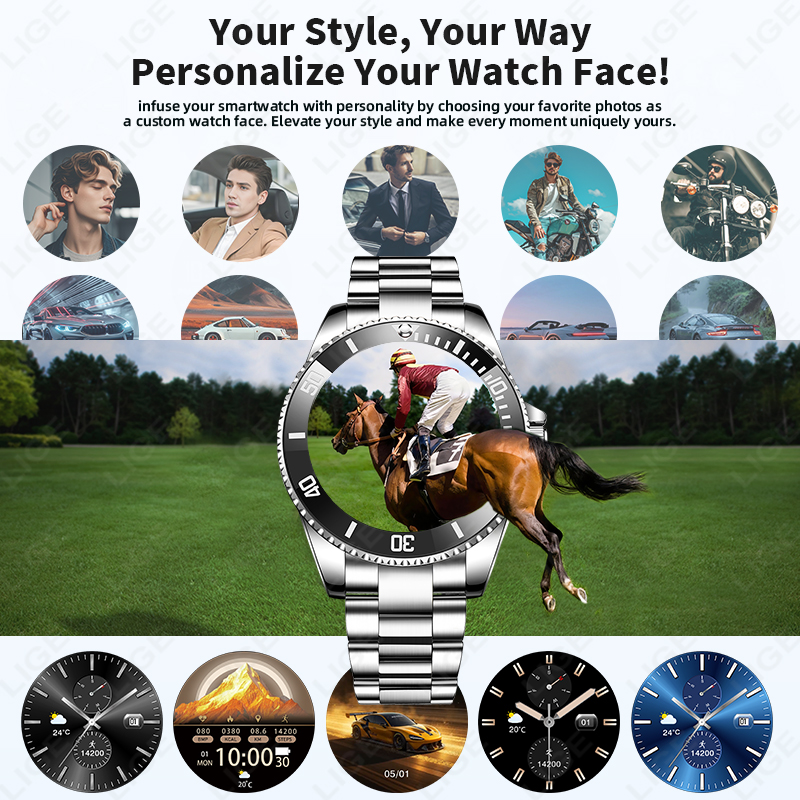 LIGE New Style Luxury Smart Wa – обзор и цена Japanese Active Lifestyle