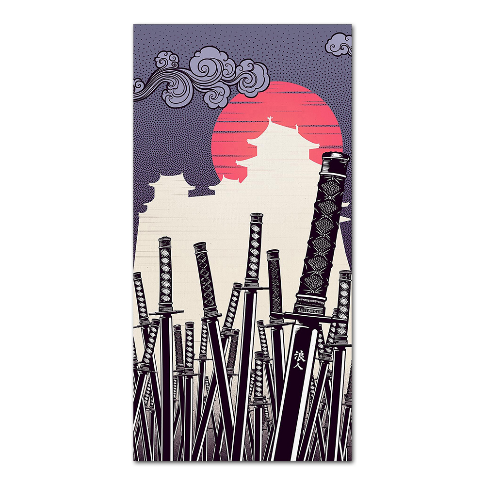 Japanese Katana Canvas Paintin – обзор и цена Japanese Lifestyle Home