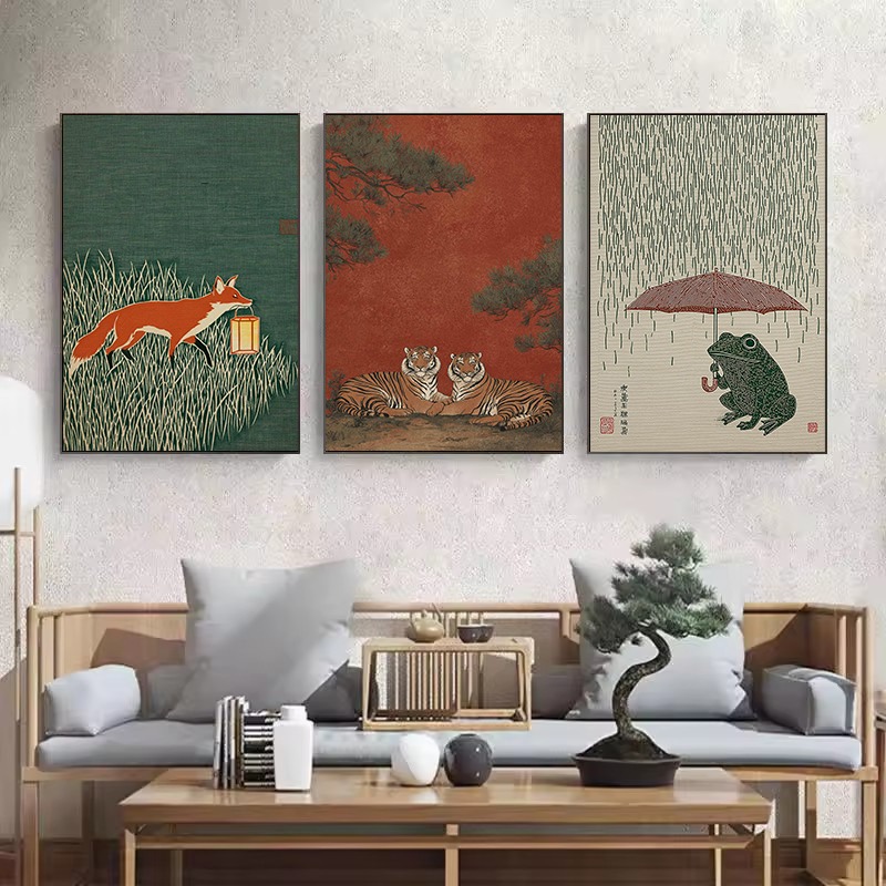 Vintage Japanese Style Illustr – обзор и цена Japanese Lifestyle Home