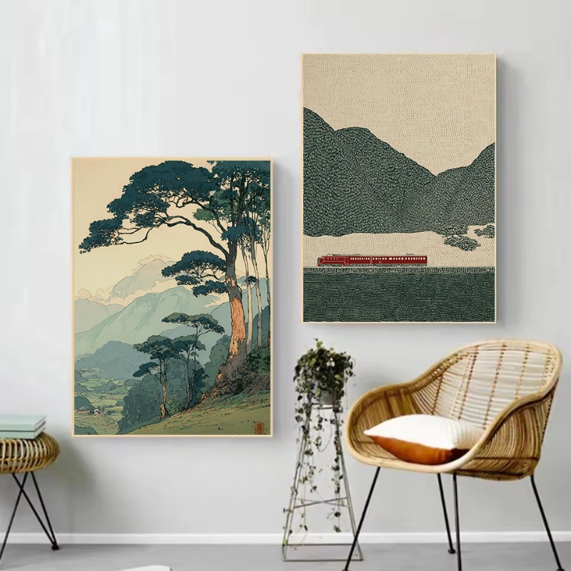 Vintage Japanese Style Illustr – обзор и цена Japanese Lifestyle Home