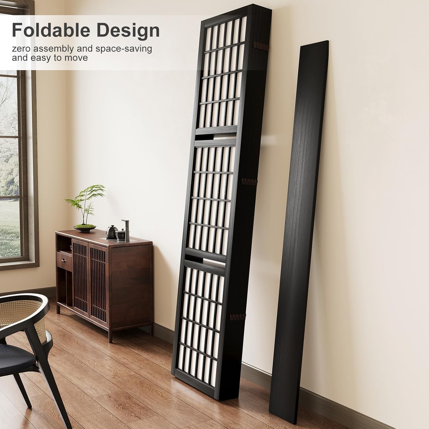 Room Divider with Shelves, 66. – обзор и цена Shoji Screen Divider
