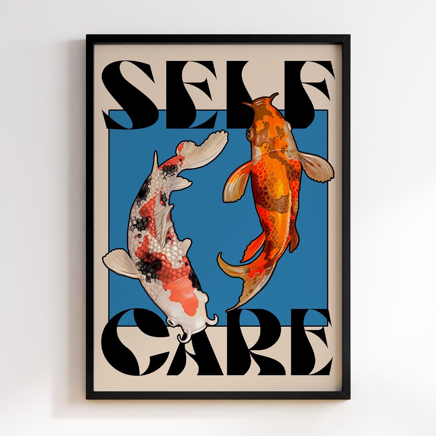 Japanese Red Koi Fish Canvas P – обзор и цена Japanese Lifestyle Home