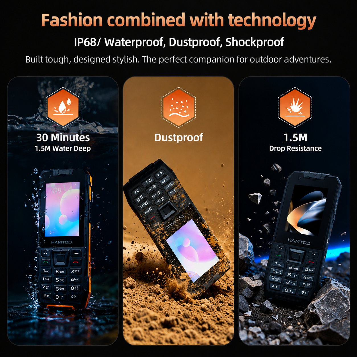 HAMTOD H6 Outdoor Smartphone A – обзор и цена Japanese Active Lifestyle
