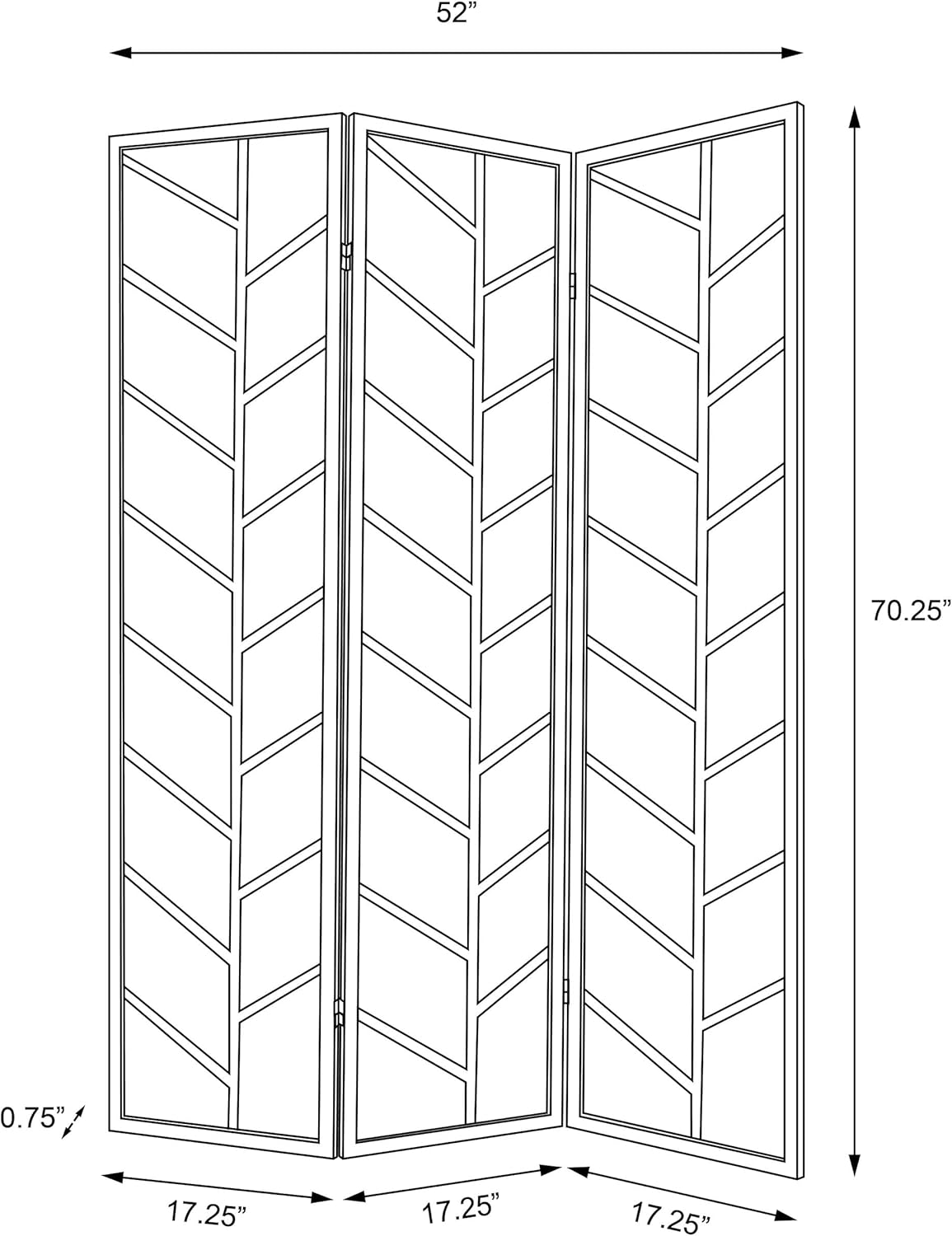 Coaster Home Furnishings - Mil – обзор и цена Shoji Screen Divider