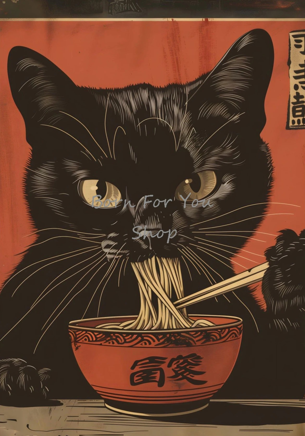 Japanese Edo Style Black Cat E – обзор и цена Japanese Lifestyle Home