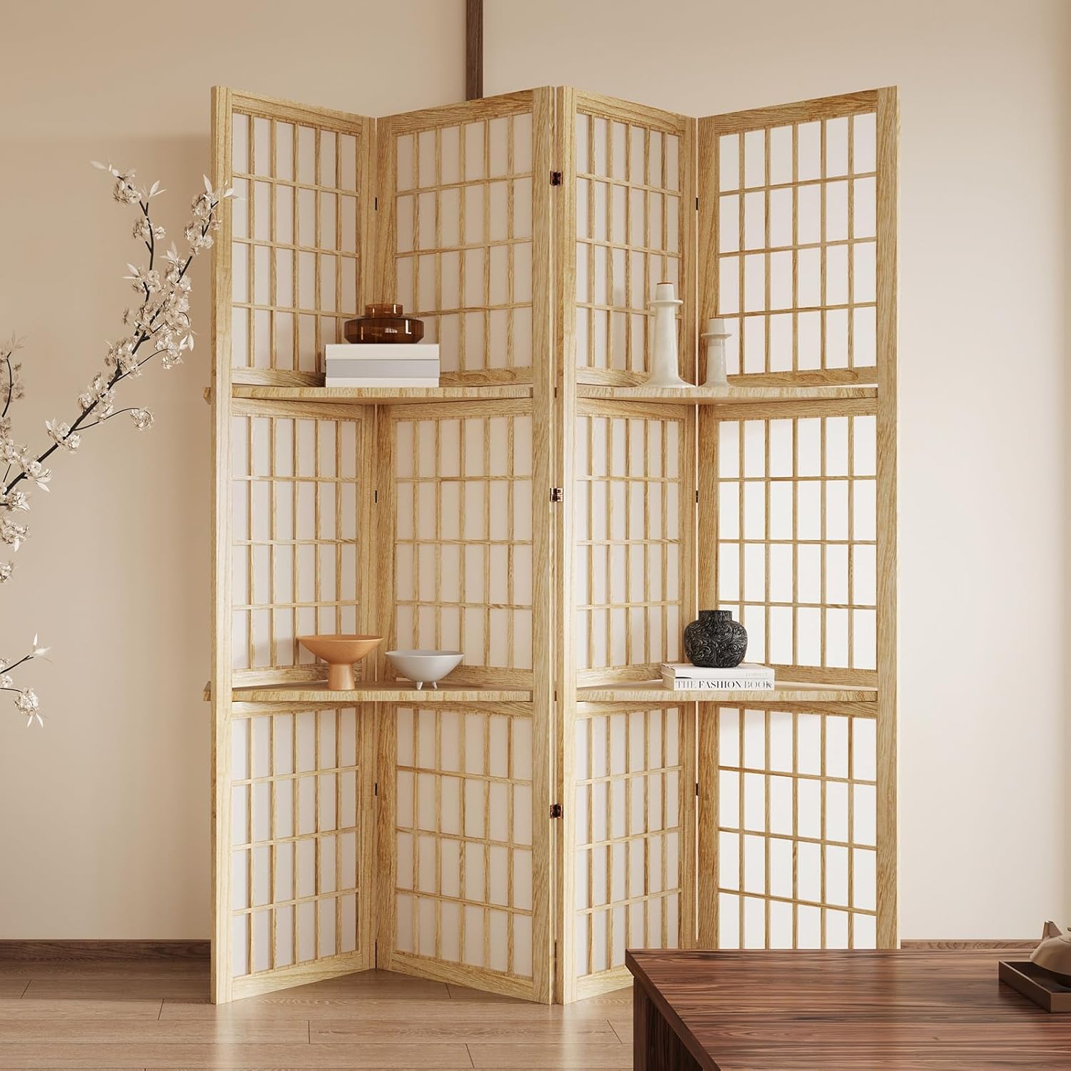 5.6FT Room Divider and Folding – обзор и цена Shoji Screen Divider