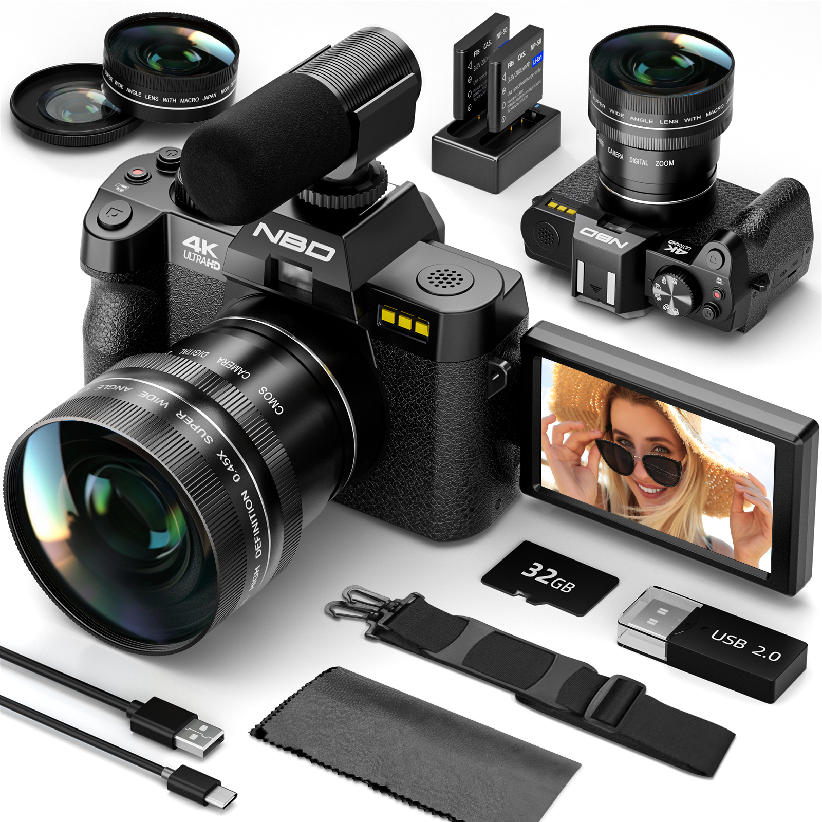 NBD 48MP 4K Digital Camera S10 – обзор и цена Japanese Girl Lifestyle