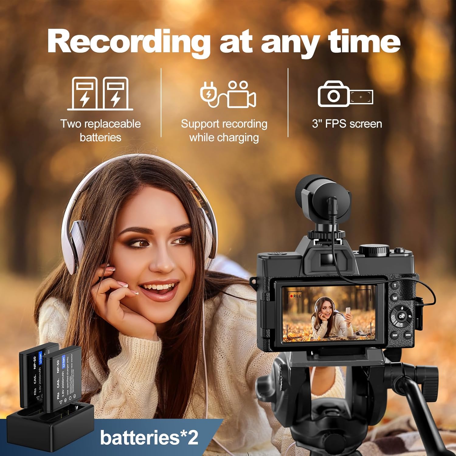 NBD 48MP 4K Digital Camera S10 – обзор и цена Japanese Girl Lifestyle