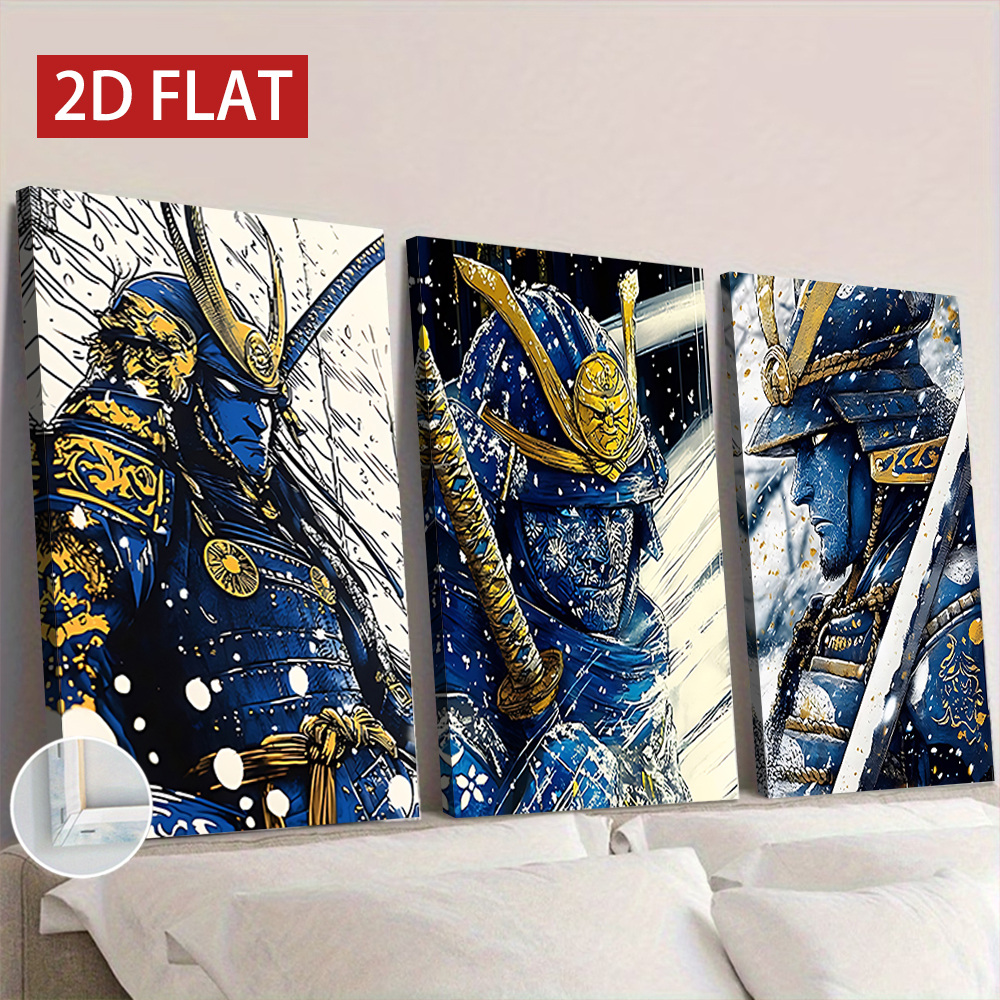3 Counts Wooden Framed Canvas  – обзор и цена Japanese Living Lifestyle