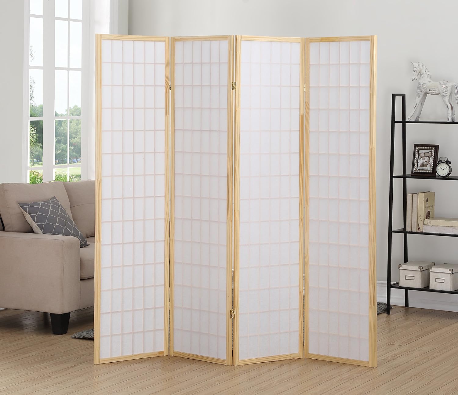 4 Panel Japanese Shoji Screen  – обзор и цена Shoji Screen Divider