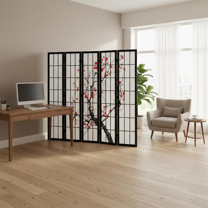 Japanese Shoji Screen 6 Panel  – обзор и цена Shoji Screen Divider