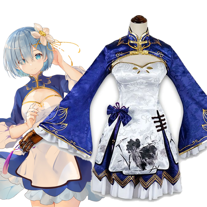 Rem Ram Cosplay Cheongsam Anim – обзор и цена Japanese Girl Lifestyle