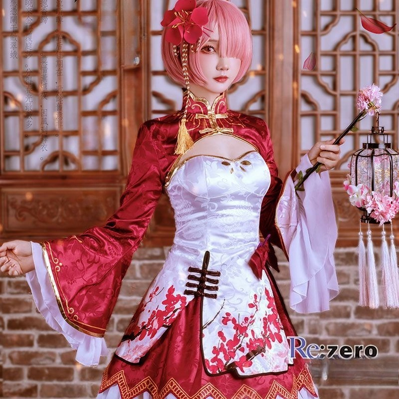 Rem Ram Cosplay Cheongsam Anim – обзор и цена Japanese Girl Lifestyle