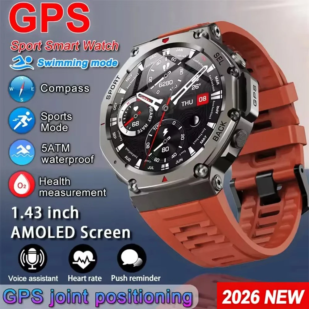 Men's Smart Watch GPS AMOLED T – обзор и цена Japanese Active Lifestyle