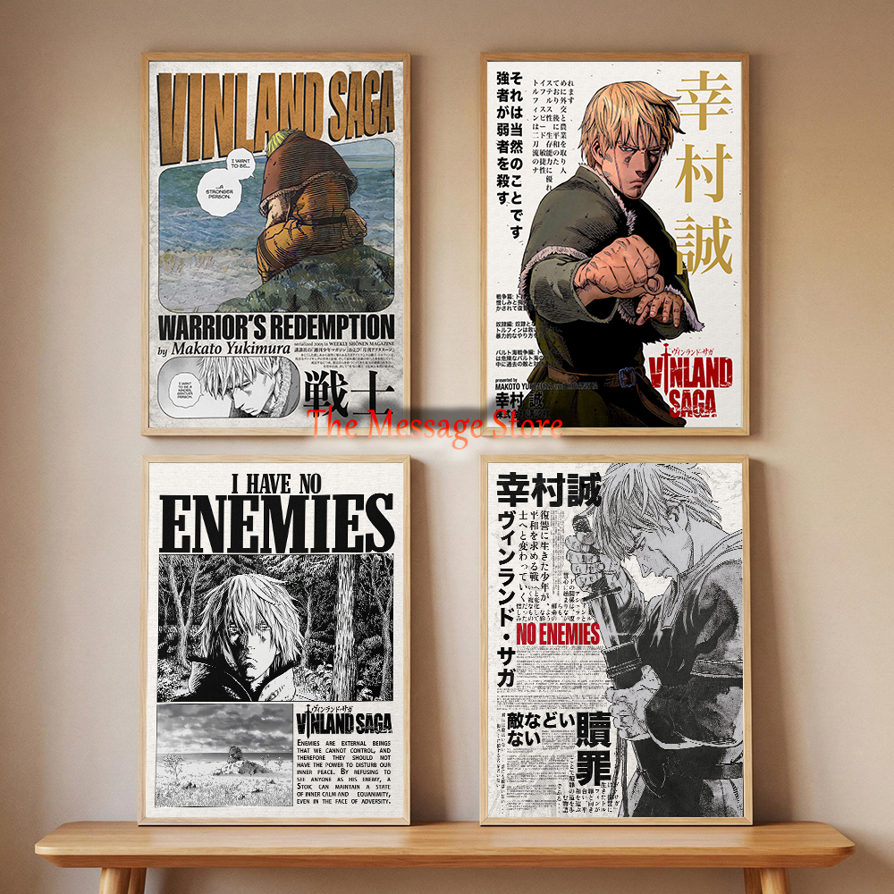 Vinland Saga Anime Manga Poste – обзор и цена Japanese Lifestyle Anime