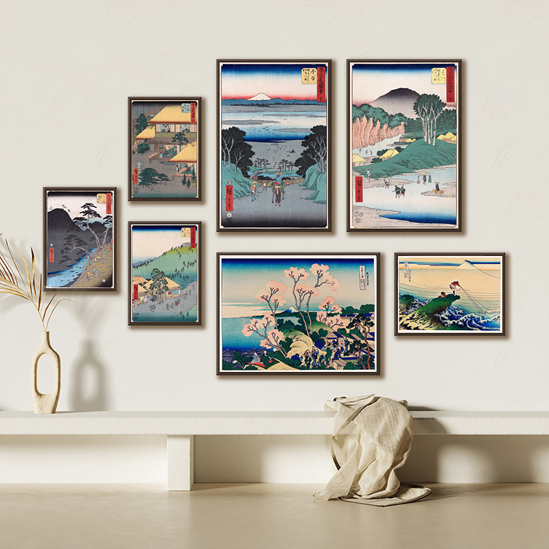 Japanese Prints Wall Art Canva – обзор и цена Japanese Living Lifestyle