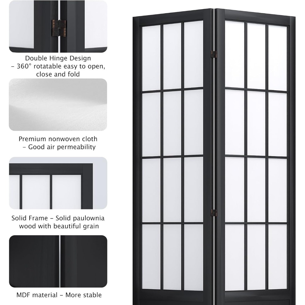 Room Divider and Folding Porta – обзор и цена Shoji Screen Divider