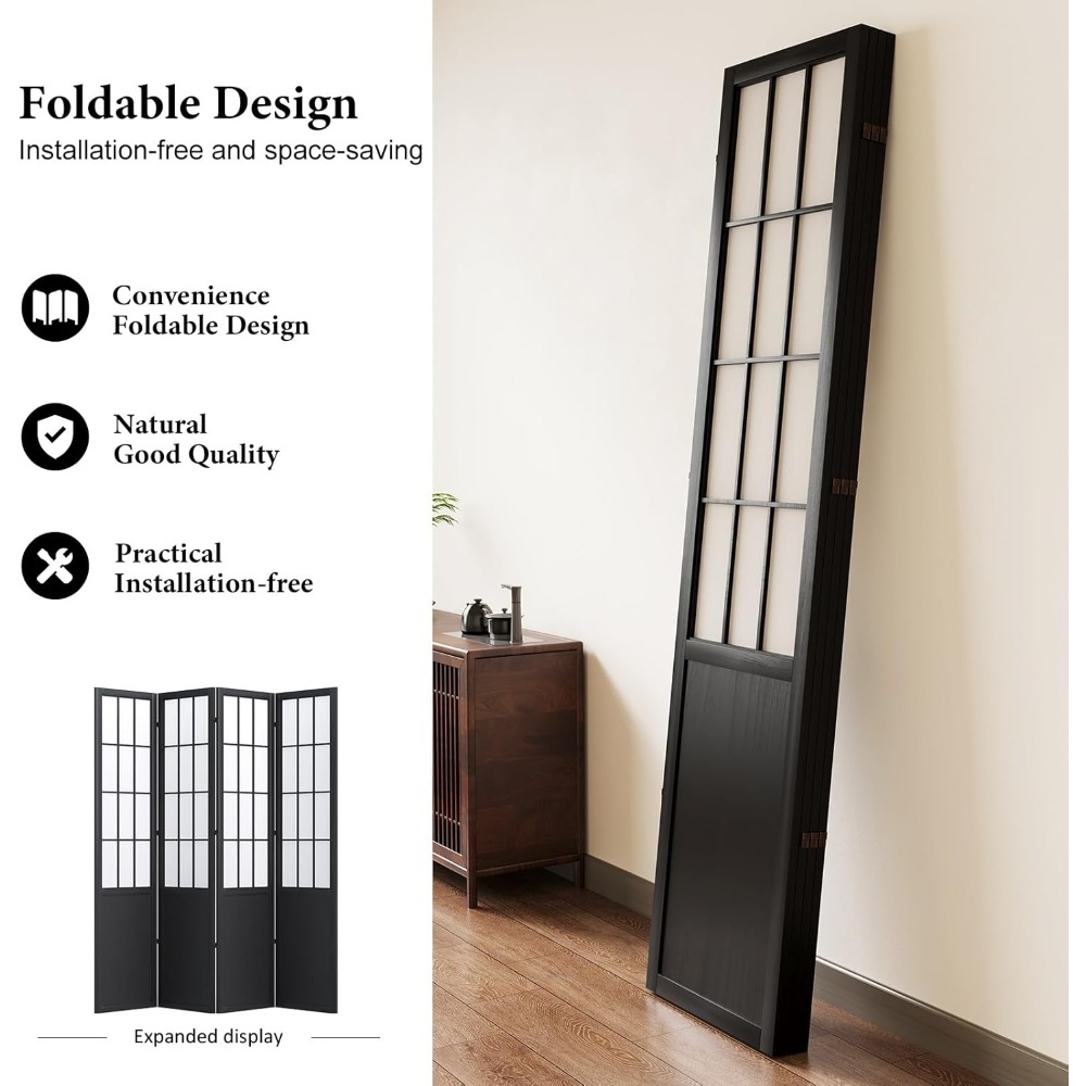 Room Divider and Folding Porta – обзор и цена Shoji Screen Divider