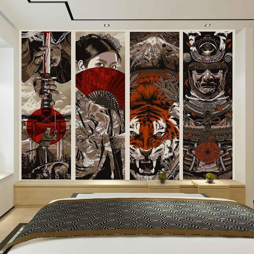 VIKAMA Japanese Samurai 4-Pane – обзор и цена Japanese Lifestyle Goods