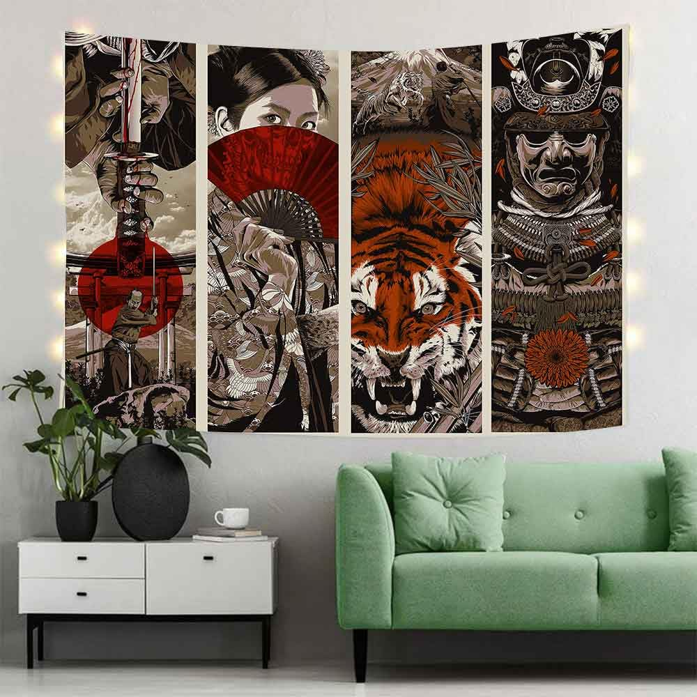 VIKAMA Japanese Samurai 4-Pane – обзор и цена Japanese Lifestyle Goods
