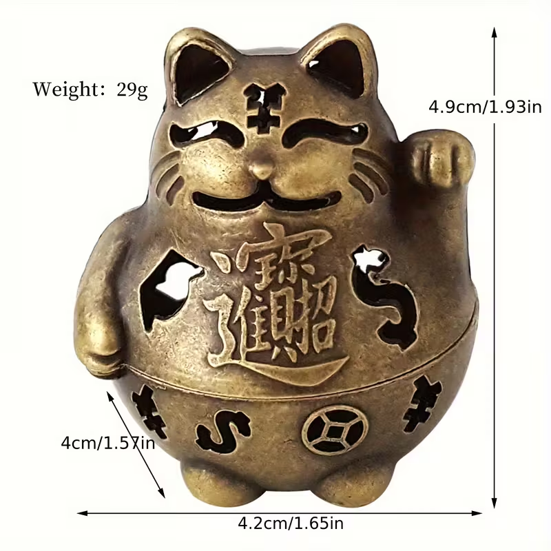 Lucky Cat Incense Burner Elega – обзор и цена Japanese Lifestyle Goods