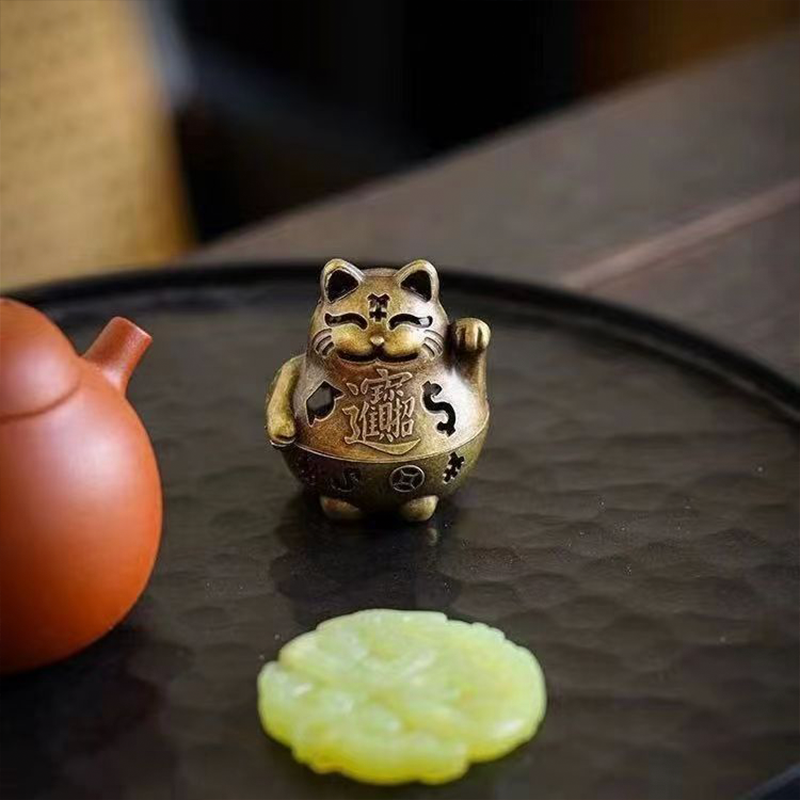 Lucky Cat Incense Burner Elega – обзор и цена Japanese Lifestyle Goods