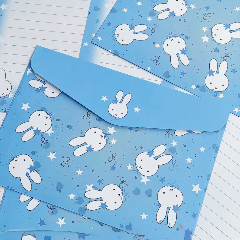 4/8Set Kawaii Miffy Envelope S – обзор и цена Japanese Lifestyle Goods