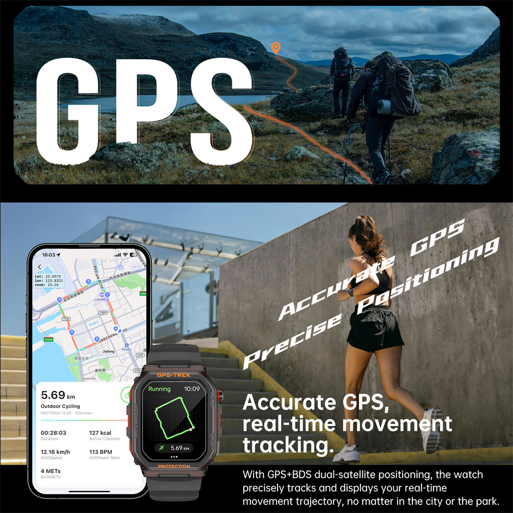 New Smart Watch Builtin GPS Al – обзор и цена Japanese Active Lifestyle